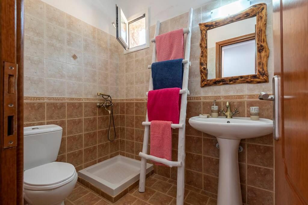 Ktima Sfakia Villa Kefalos  Bagian luar foto