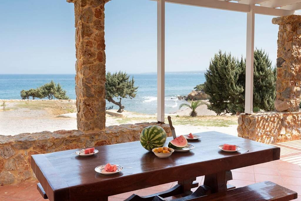 Ktima Sfakia Villa Kefalos  Bagian luar foto